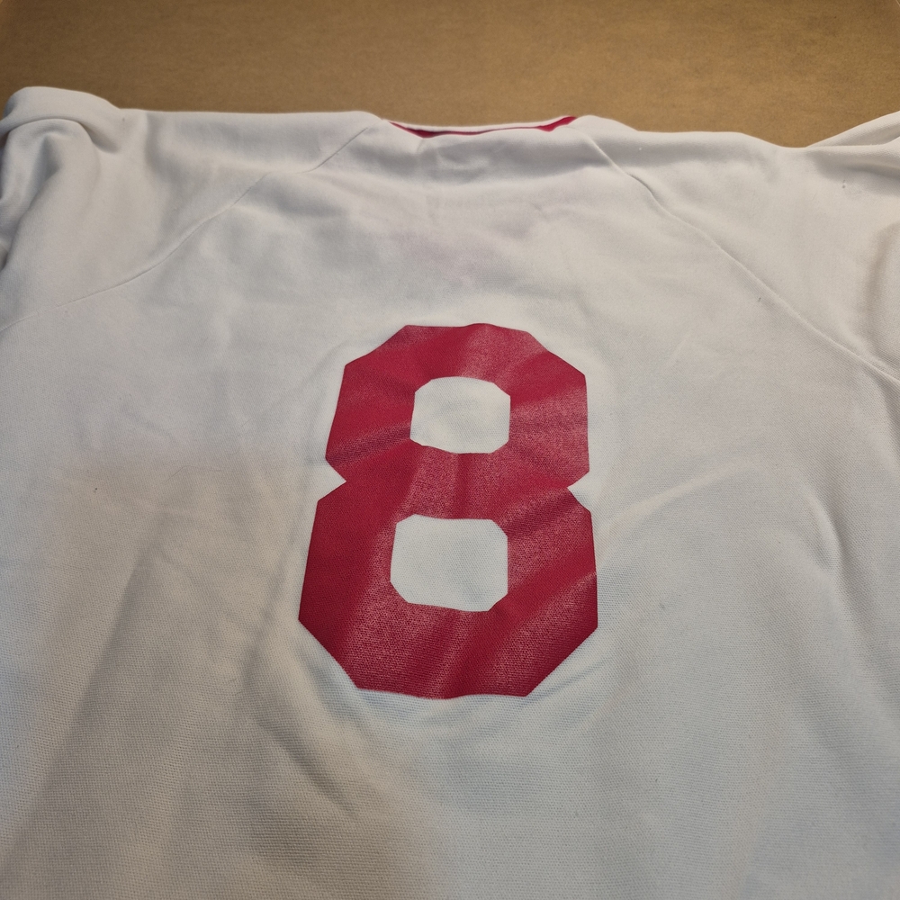 Cincinnati Reds White and Red Short-Sleeve Baseball Jersey - Read - Picture 8 of 8